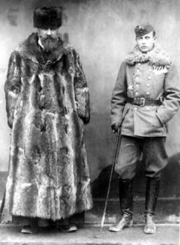 Image - Metropolitan Andrei Sheptytsky and Wilhelm Habsburg-Lothringen (Vasyl Vyshyvany).